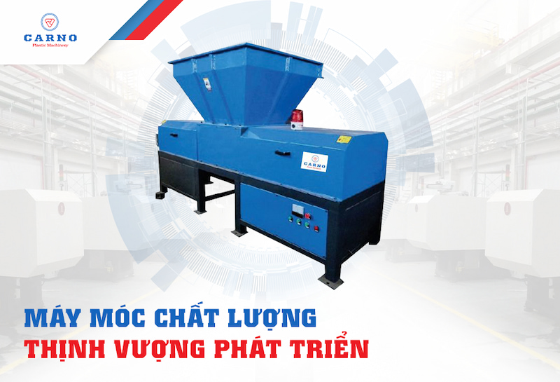 Chọn m&aacute;y nghiền nhựa chất lượng tại Carno Việt Nam