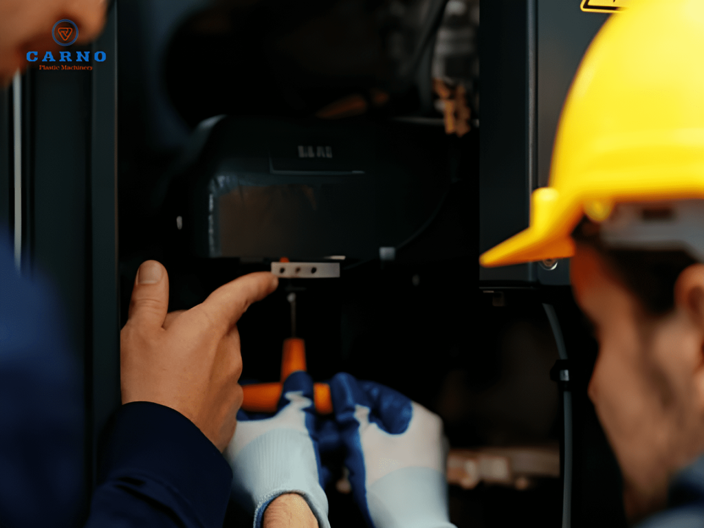 lỗi về nguồn điện ở m&aacute;y h&uacute;t liệu